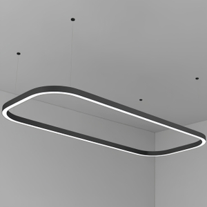 Commercial LED Round Rectangle Square Pendant Light 