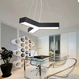 Commercial LED 690mm Y Shape Splicing Linear Light