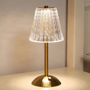 Rechargeable Classical 3CCT Table Lamp For Living Room 