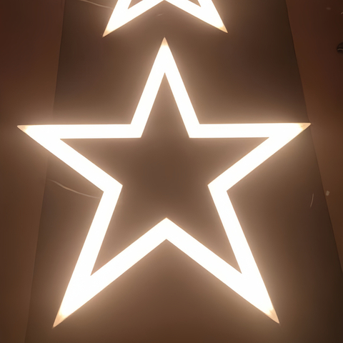  Aluminium RGB+ 3000K LED Star Fixture