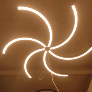 6880 Aluminum Octopus Arc -Pendant Light