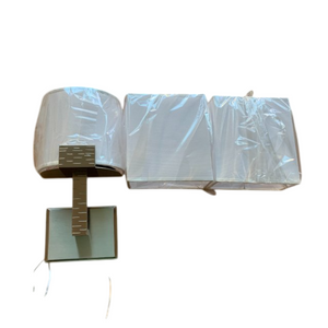 Elegant Brushed Nickel Wall Light for Bedroom