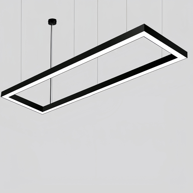 Aluminum Rectangular Hanging Light 