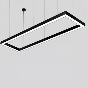 Aluminum Rectangular Hanging Light