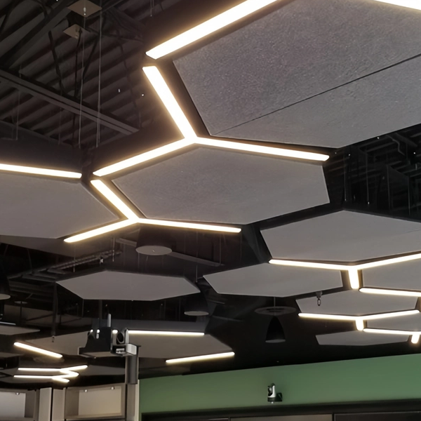 Y-Shape Splicing Linear Light Installation